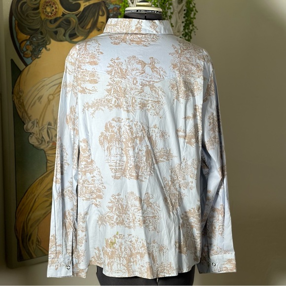 Women’s Deadstock‎ Route 66 Vintage Western Button down Blouse - Picture 3 of 7